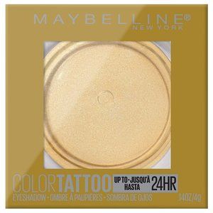 Maybelline Color Tattoo eyeshadow {Golden Girl}